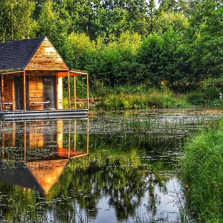 Heather Hut, Off-Grid Cottage On A Pond+2 Ha Darzkowo Exterior foto